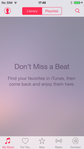 Bei iTunes gekaufte Musik wird mit Apple Music verknüpft. (Screenshot: Golem.de)