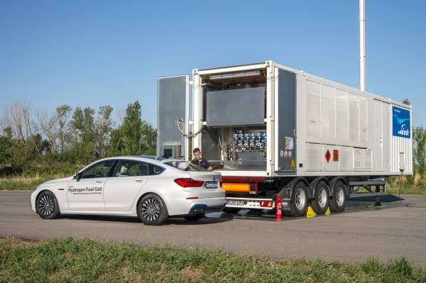 BMW 5er Gran Turismo mit Wasserstoffbrennstoffzelle (Bild: BMW)