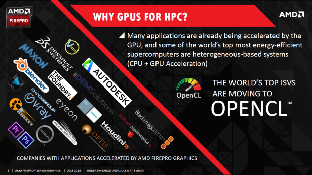 Pr&auml;sentation zur FirePro S9170 (Bild: AMD)