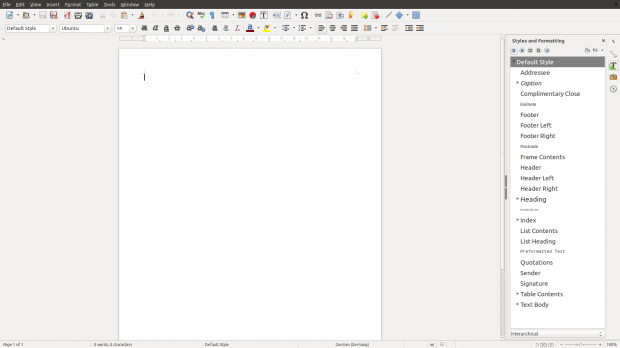 Die Formatvorlagen zeigen das entsprechende Schriftbild als Vorschau an. (Screenshot: Golem.de)