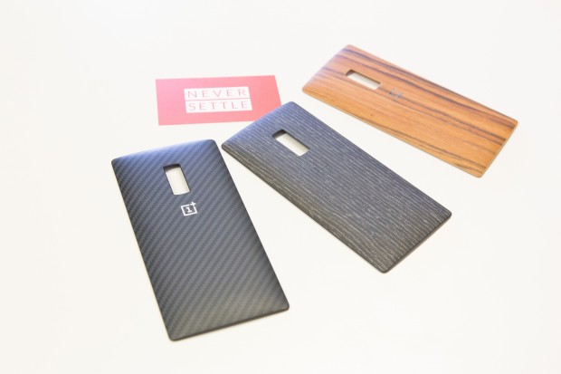 Oneplus wird f&uuml;r das Oneplus Two Wechselcover anbieten, unter anderem aus Holz. (Bild: Martin Wolf/Golem.de)
