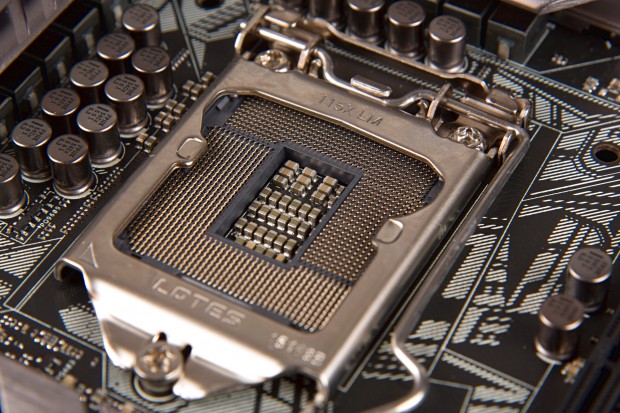 Der neue Sockel 1151 (Foto: Martin Wolf/Golem.de)