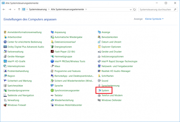Anleitung, um die automatischen Treiberupdates unter Windows 10 zu deaktivieren (Screenshot: Golem.de)