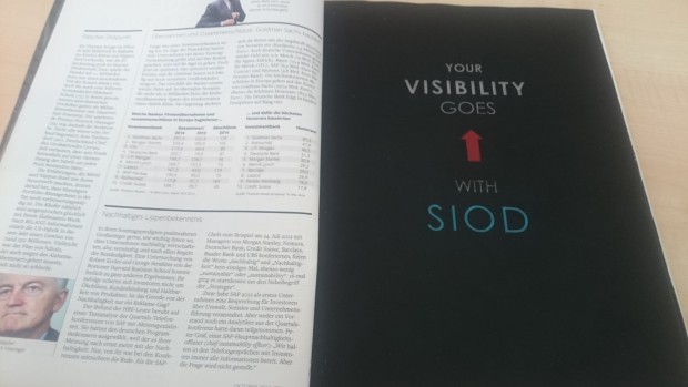 Doch dann blitzt etwas auf! (Foto: SIOD)