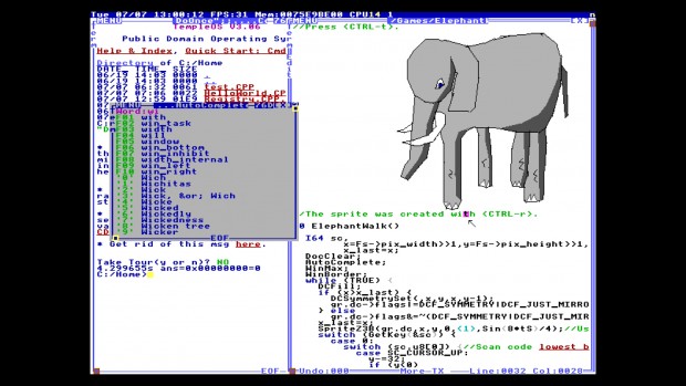 ... öffnet einen Editor. Der kann auch Bilder im Quelltext darstellen ... (Bild: Martin Wolf/Golem.de)