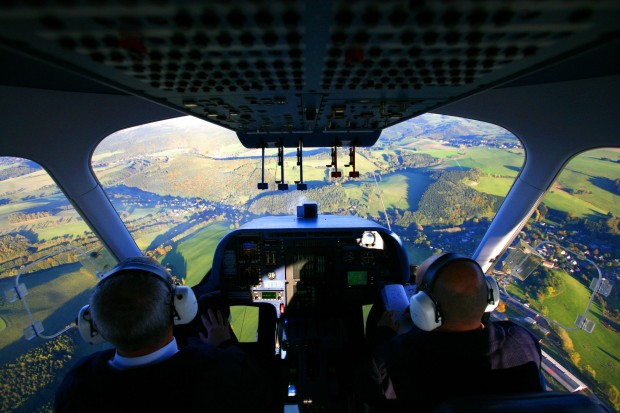 In die Gondel passen 12 bis 13 Passagiere und 2 Piloten. (Foto: Achim Mende/Zeppelin)