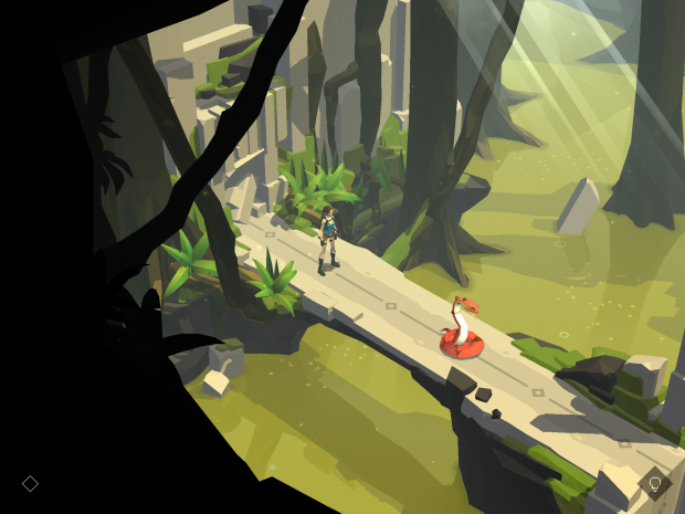 Lara Go (Screenshot: Golem.de)