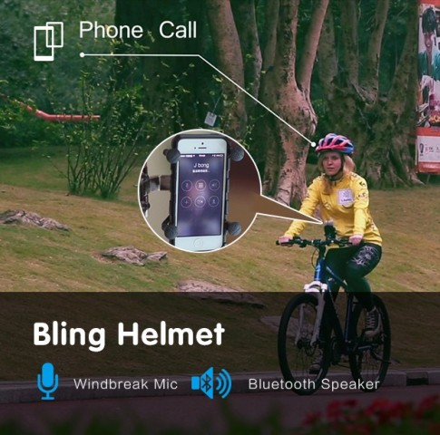 Livall-Helm (Bild: Indiegogo)