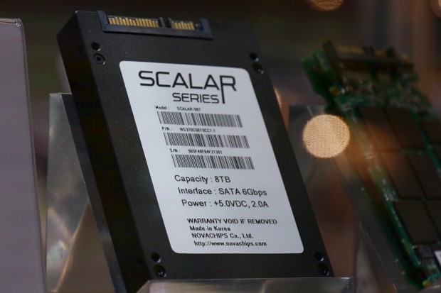 Novachips Scalar-SSD mit 8 TByte (Foto: Marc Sauter/Golem.de)