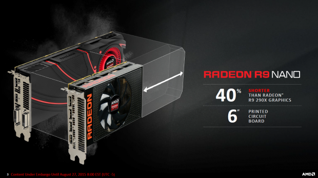 Details zur Radeon R9 Nano (Bild: AMD)
