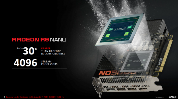 Details zur Radeon R9 Nano (Bild: AMD)