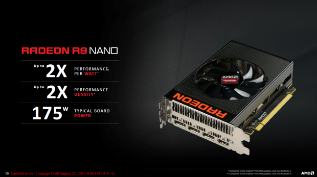 Details zur Radeon R9 Nano (Bild: AMD)