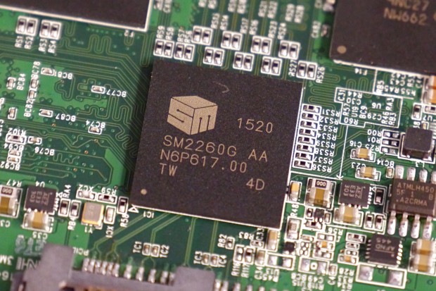 Details zu Silicon Motions neuem NVMe-Controller (Foto: Marc Sauter/Golem.de)