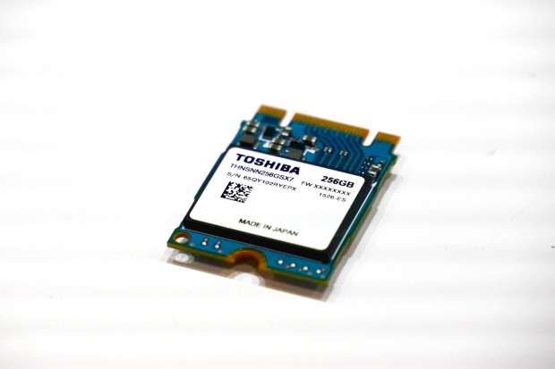 Toshibas BG1-SSD mit NVMe im M.2-2230-Formfaktor (Bild: Marc Sauter/Golem.de)