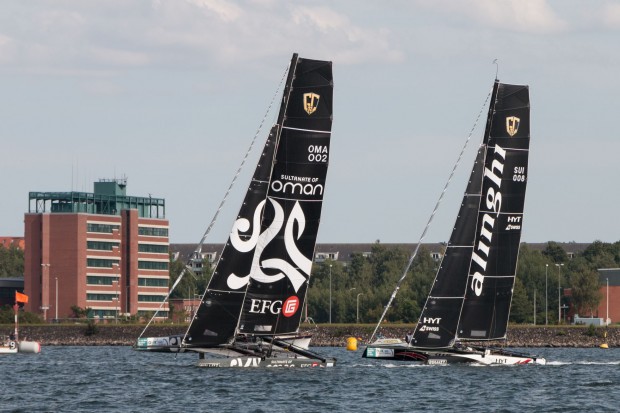 Das Besondere an den Booten: Sie kommen nicht nur mit einem, ... (Foto: Werner Pluta/Golem.de)
