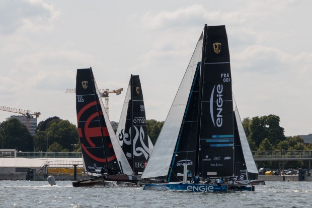 ... mehr Action auf der Förde. (Foto: Werner Pluta/Golem.de)
