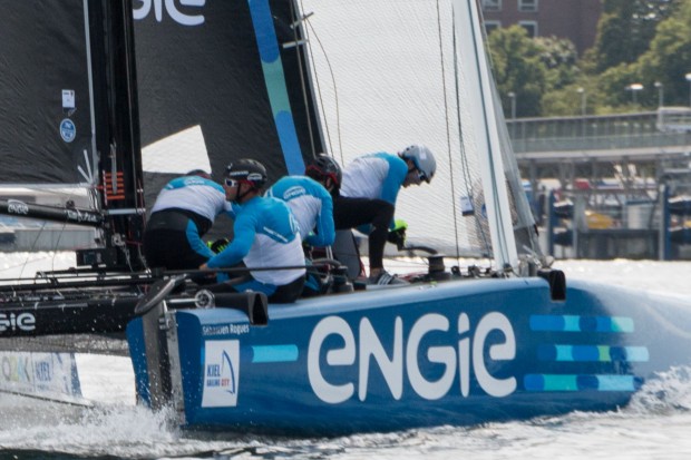 ... hatten alle Hände voll zu tun - wie Engie. (Foto: Werner Pluta/Golem.de)