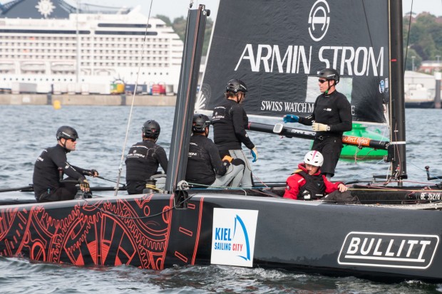 Kurze Verschnaufpause auf dem Schweizer Boot von Armin Strom, ...(Foto: Werner Pluta/Golem.de)