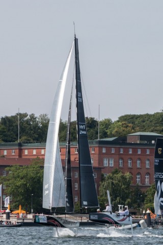 Alinghi segelte an dem Tag sehr aggressiv. (Foto: Werner Pluta/Golem.de)