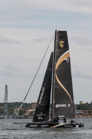 Den sicherte sich das französische Team Spindrift. (Foto: Werner Pluta/Golem.de)