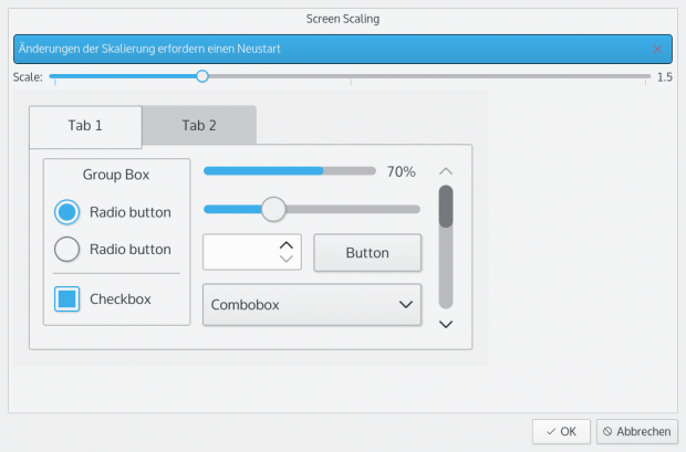 Werkzeug zum Skalieren bei sehr hohen Auflösungen (Bild: Screenshot, Golem.de)