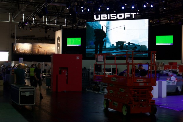 Ubisoft-Messestand auf der Gamescom 2015 (Bild: Michael Wieczorek/Golem.de)