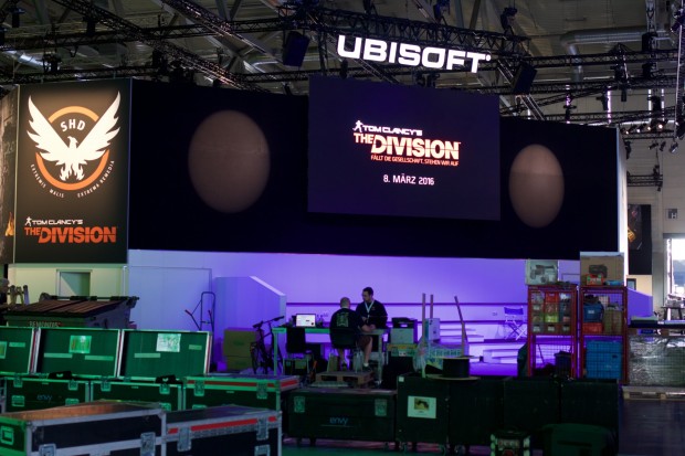 Ubisoft-Messestand auf der Gamescom 2015 (Bild: Michael Wieczorek/Golem.de)