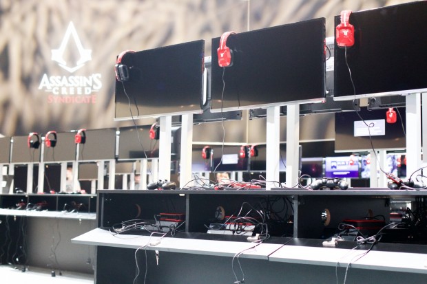 Ubisoft-Messestand auf der Gamescom 2015 (Bild: Michael Wieczorek/Golem.de)