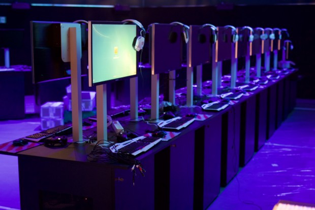 Ubisoft-Messestand auf der Gamescom 2015 (Bild: Michael Wieczorek/Golem.de)