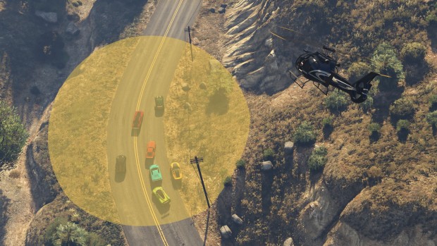 Freemode Event im Onlinemodus von GTA 5 (Bild: Rockstar Games)