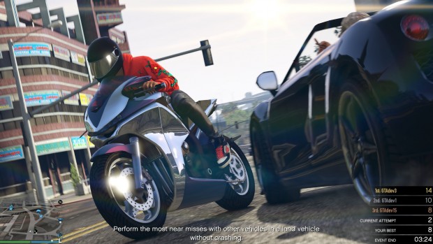 Freemode Event im Onlinemodus von GTA 5 (Bild: Rockstar Games)