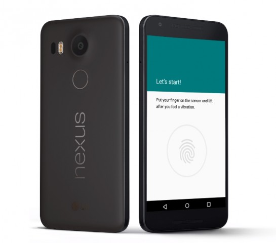 Googles neues Nexus 5X, gefertigt von LG (Bild: Google)