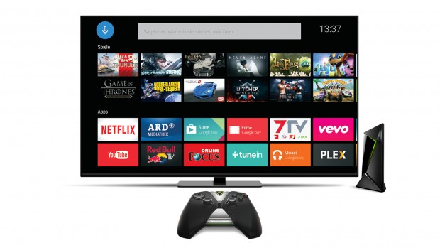 Shield mit Android TV (Bild: Nvidia)