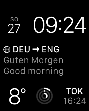 F&uuml;r einige Komplikationen bieten sich Uhrenansichten mit viel Platz an. (Screenshot: Golem.de)