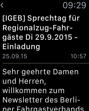 E-Mails ... (Screenshot: Golem.de)