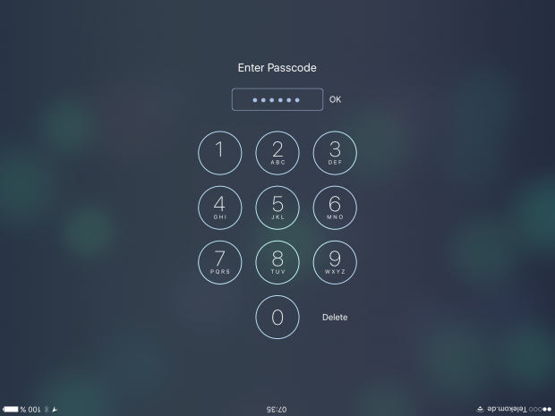 Ein kleiner Bug, der uns begegnete. Zumindest das iPad Air hat ab und zu mal Probleme mit der Drehung des Bildschirminhalts. (Screenshot: Golem.de)