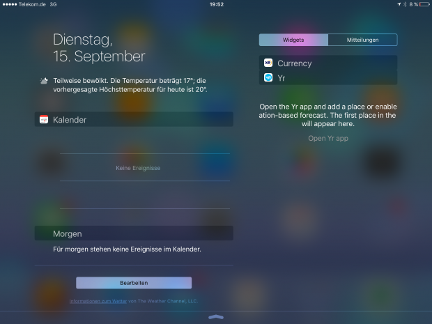 Die Benachrichtigungen...(Screenshot: Golem.de)