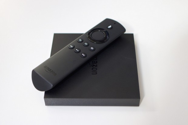 Fire TV der zweiten Generation mit WLAN-Fernbedienung (Bild: Michael Wieczorek/Golem.de)