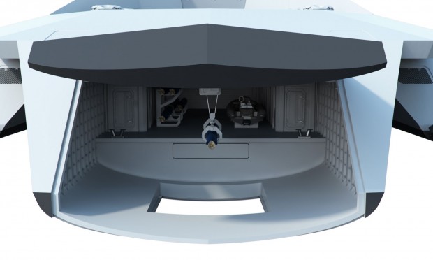 Von einem gefluteten Deck... (Bild: Startpoint)