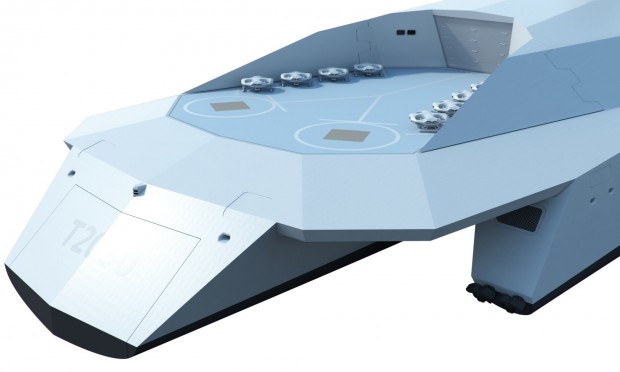 Von seinem Flugdeck aus werden Drohnen starten. (Bild: Startpoint)