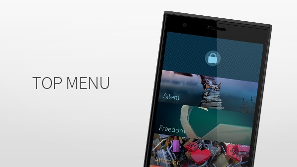 Die Basis-Ansichten von Sailfish OS 2.0 (Bild: Jolla)