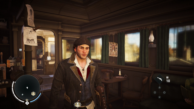 Unser Hauptquartier ist ein fahrender Zug, ... (Screenshot: Golem.de)