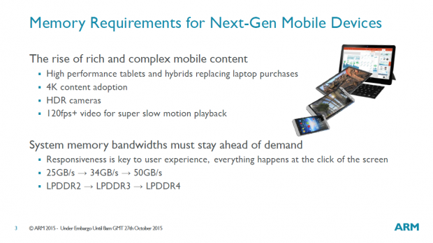 Präsentation zum Corelink CCI-550 und DMC-500 (Bild: ARM)