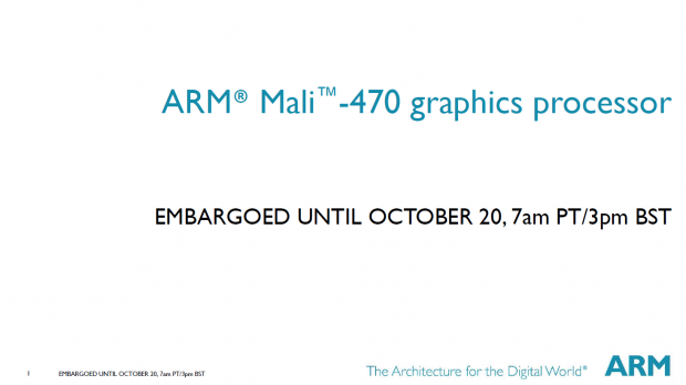 Pr&auml;sentation zur Mali 470 (Bild: ARM)