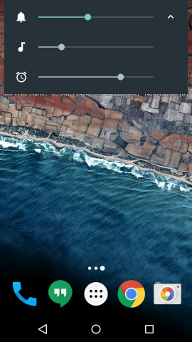Neues Lautst&auml;rkemen&uuml; (Screenshot: Golem.de)