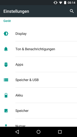 Zwei Speicherrubriken in den Android-Einstellungen wirken verwirrend. (Screenshot: Golem.de)