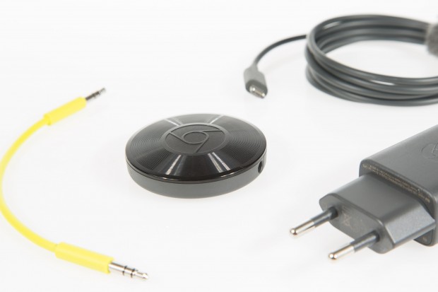 Googles Verpackung f&uuml;r den Chromecast Audio (Bild: Martin Wolf/Golem.de)