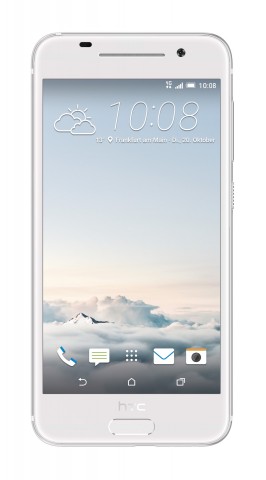 HTC One A9 in Opal Silver (Bild: HTC)