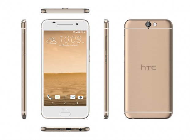 HTC One A9 in Topas Gold (Bild: HTC)