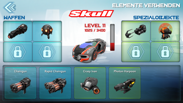 .. mit neuen Waffen oder Spezialeigenschaften ausstatten. (Bild: Alexander Merz/Golem.de)